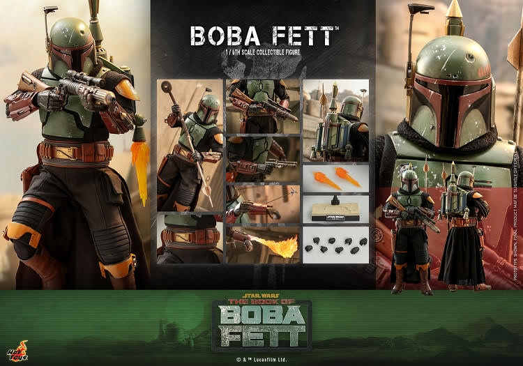 HOT TOYS TMS078 HT 1/6  Star Wars The Book Of Boba Fett: Boba Fett