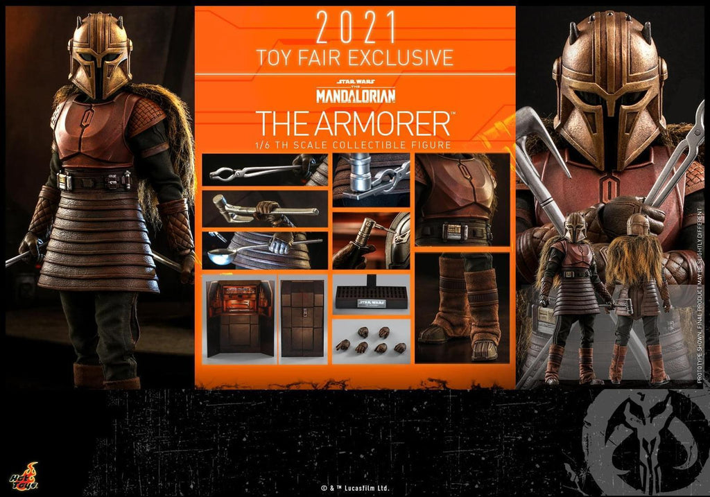 Hot Toys 1/6 Star Wars The Mandalorian: The Armorer