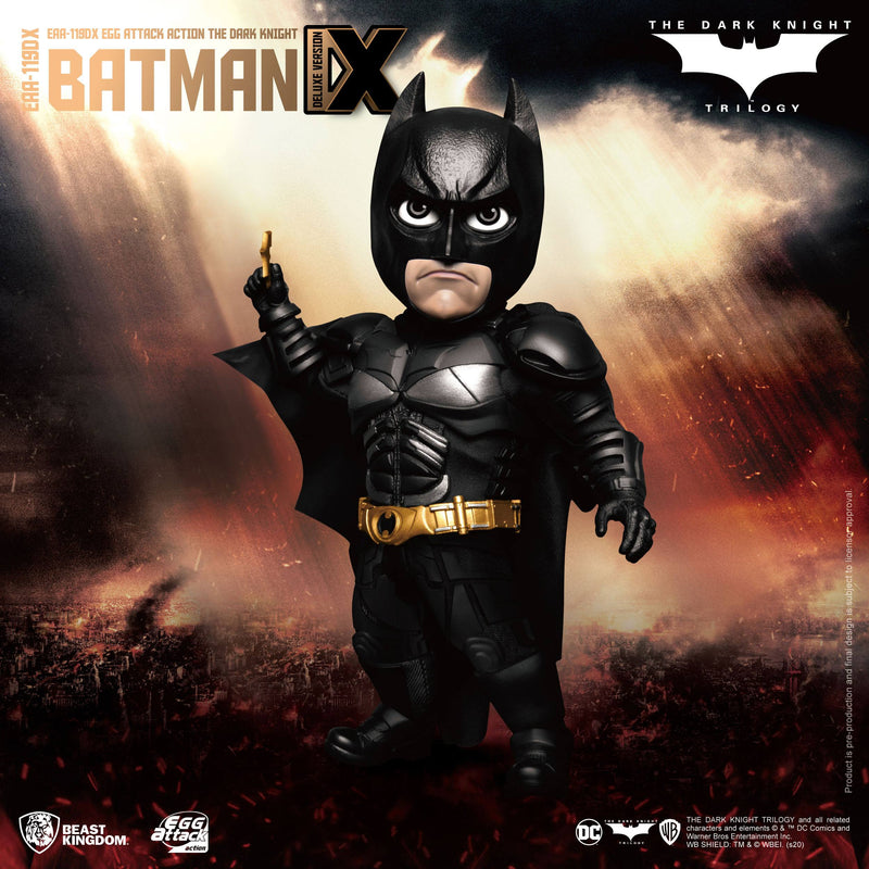 Batman The Dark Knight Figura Egg Attack Action Batman Deluxe Version 17 cm
