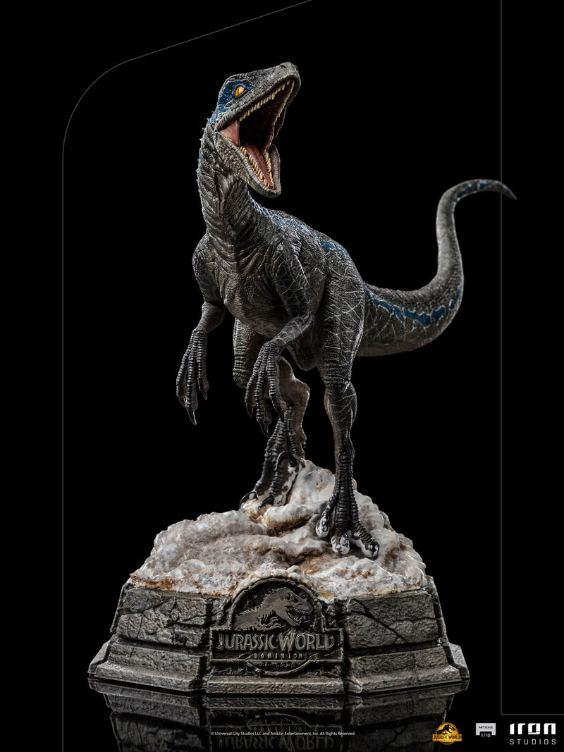 Jurassic World Dominion Estatua 1/10 Art Scale Blue 19 cm