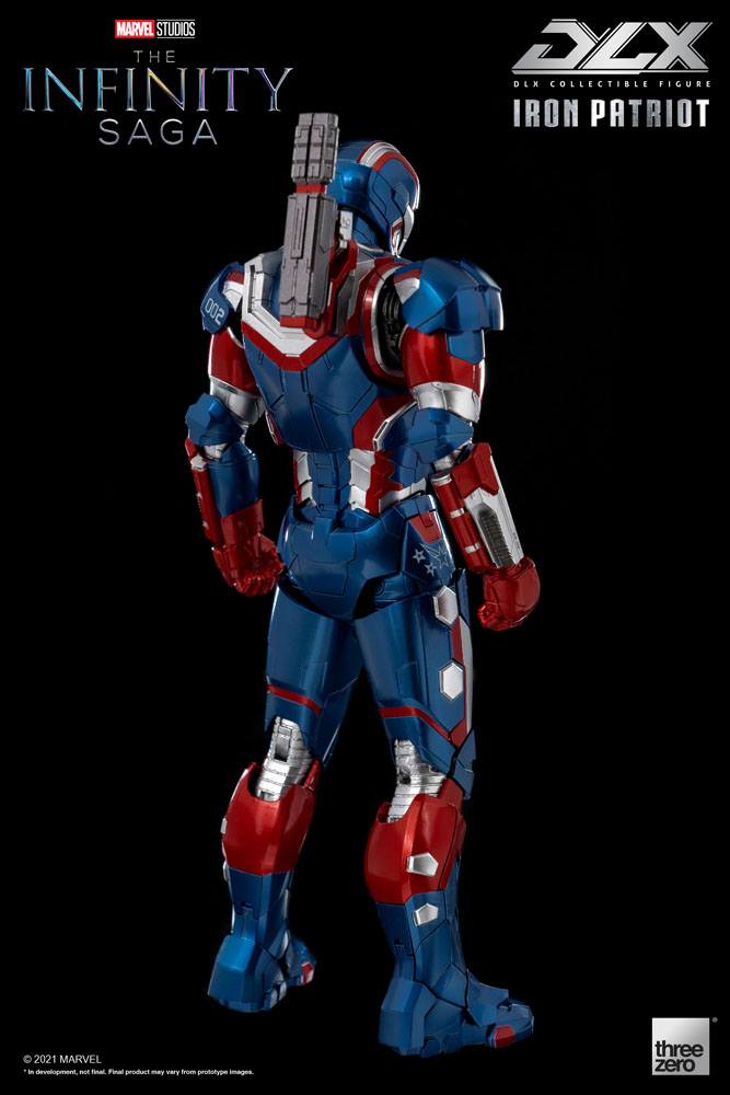 Infinity Saga Figura 1/12 DLX Iron Patriot 17 cm