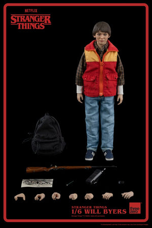 Threezero Stranger Things Figura 1/6 Will Byers 24 cm