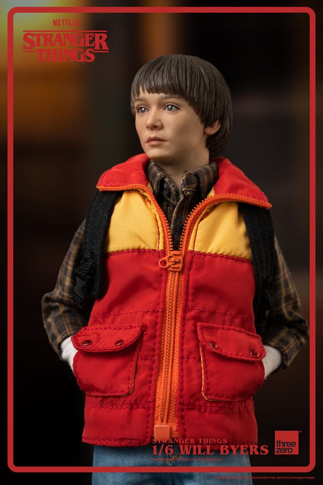 Threezero Stranger Things Figura 1/6 Will Byers 24 cm