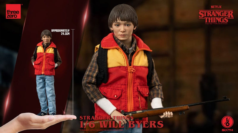 Threezero Stranger Things Figura 1/6 Will Byers 24 cm