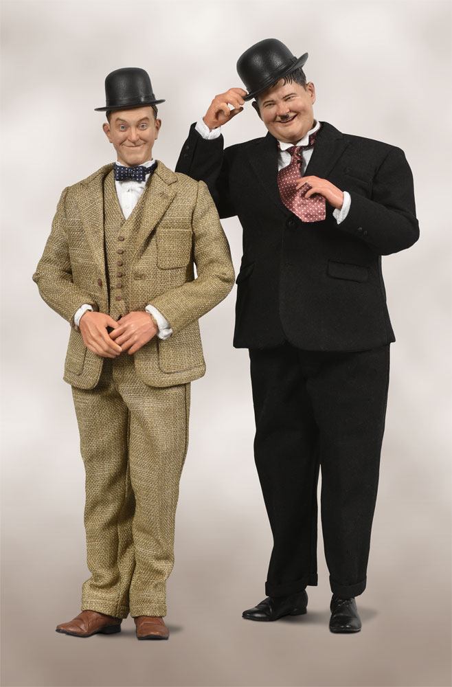 El Gordo y el Flaco Pack de 2 Figuras 1/6 Classic Suits Limited Edition 30-33 cm