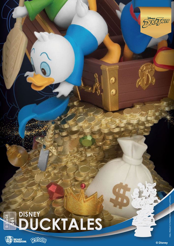 Disney Classic Animation Series Diorama PVC D-Stage DuckTales 15 cm
