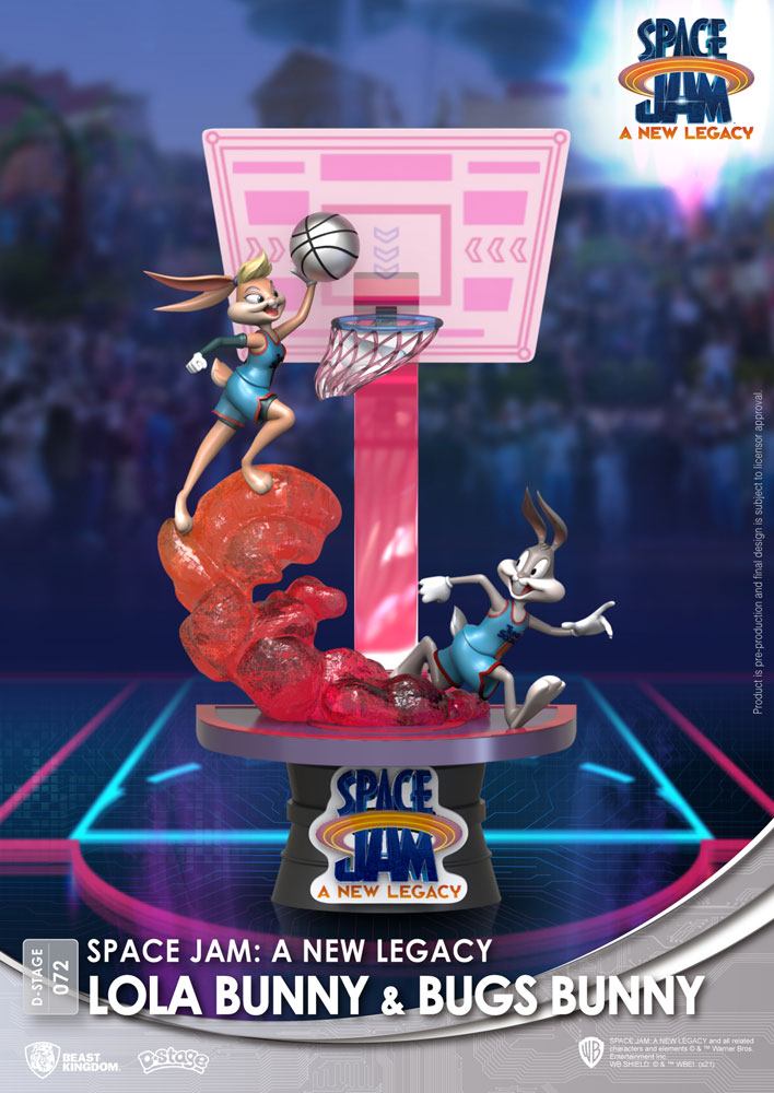 Space Jam: A New Legacy Diorama PVC D-Stage Lola Bunny & Bugs Bunny New Version 15 cm