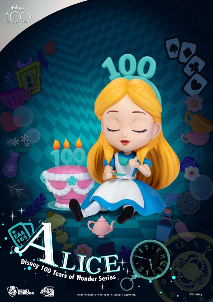 Beast Kingdom Disney 100 Years of Wonder Figura Egg Attack Action Alice 14 cm
