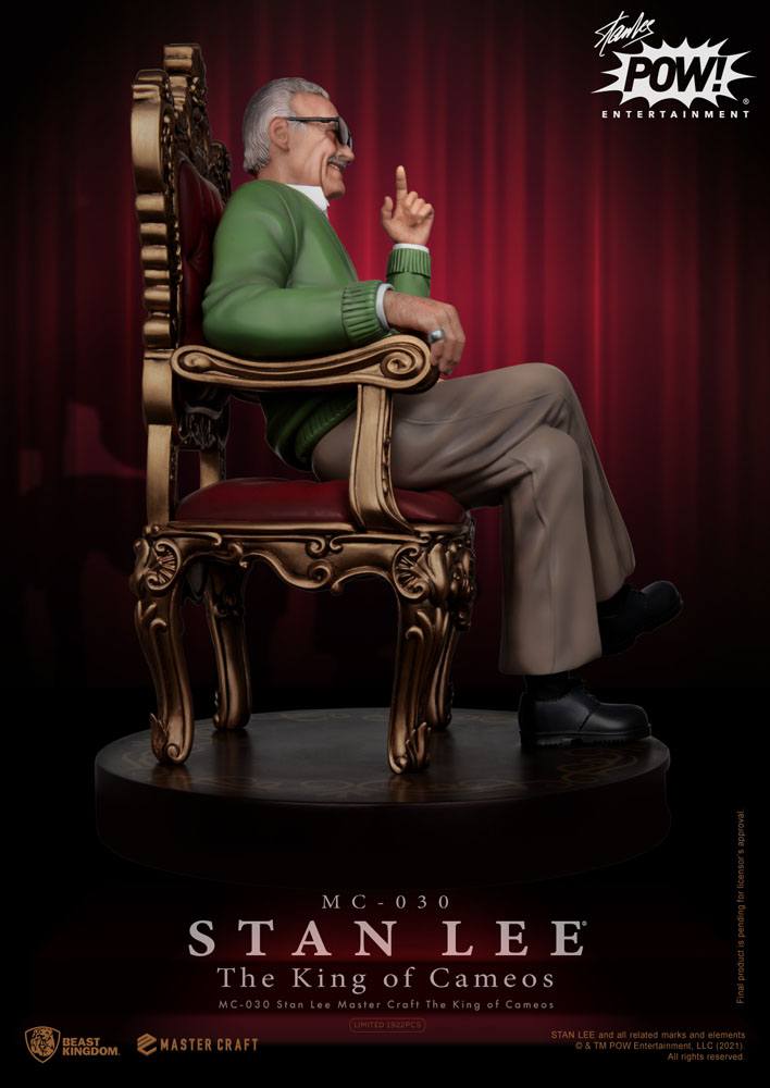 Stan Lee Estatua Master Craft The King of Cameos 33 cm