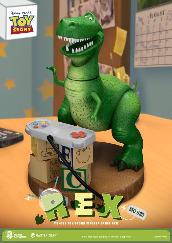Toy Story Estatua Master Craft Rex 33 cm