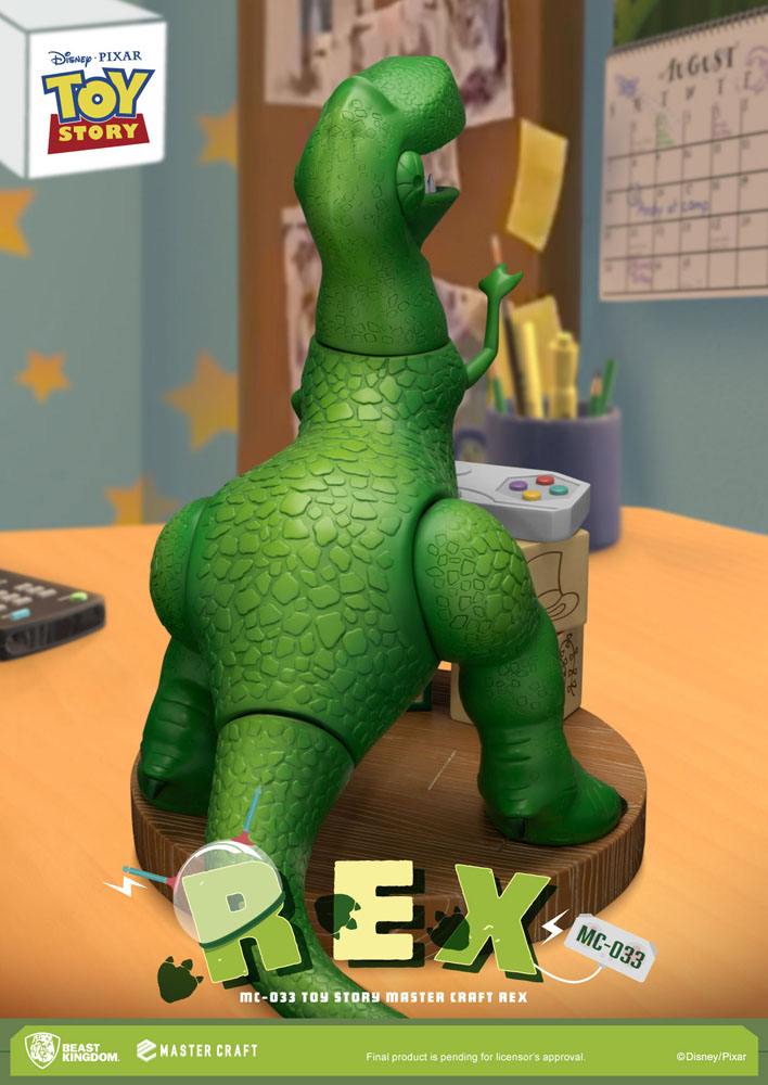 Toy Story Estatua Master Craft Rex 33 cm