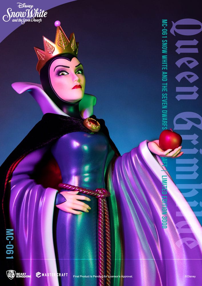 Beast Kingdom Disney Snow White and the Seven Dwarfs Estatua Master Craft Queen Grimhilde 41 cm