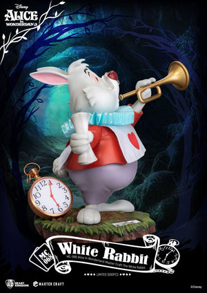 Beast Kingdom Alicia en el país de las maravillas Estatua Master Craft The White Rabbit 36 cm