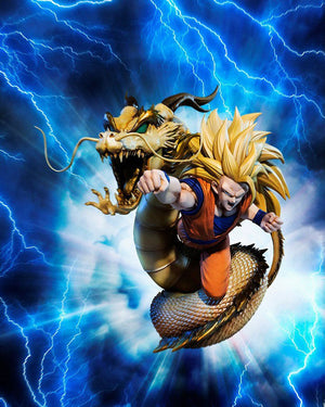 Dragon Ball Z Estatua PVC FiguartsZERO (Extra Battle) Super Saiyan 3 Son Goku 21 cm