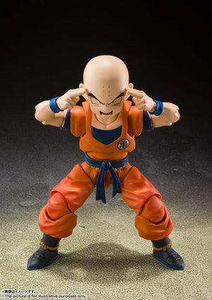 Dragon Ball Z Figura S.H. Figuarts Krillin Earth's Strongest Man 12 cm