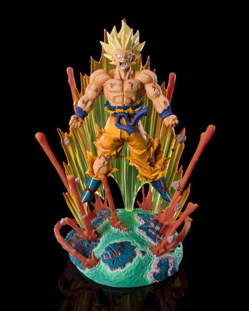Dragon Ball Z Estatua PVC FiguartsZERO (Extra Battle) Super Saiyan Son Goku -Are You Talking About Krillin?!!!!!- 27 cm