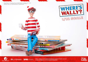 ¿Dónde está Wally? Figura 1/12 Mega Hero Wally 17 cm
