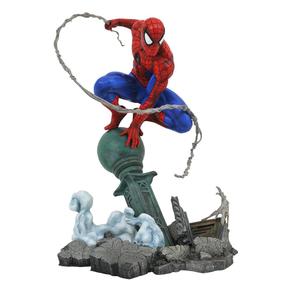Marvel Comic Gallery Estatua Spider-Man Lamppost 25 cm