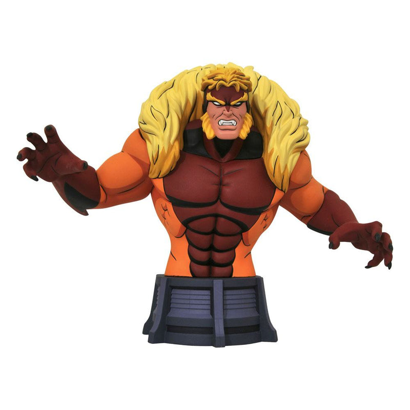Marvel X-Men Animated Series Busto Sabretooth 15 cm