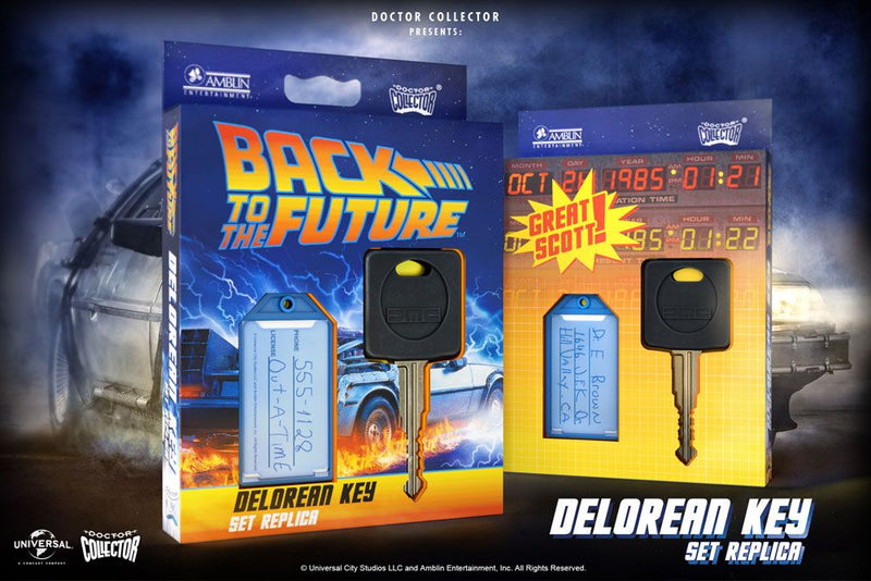 Back To The Future Replica 1/1 Llave de DeLorean