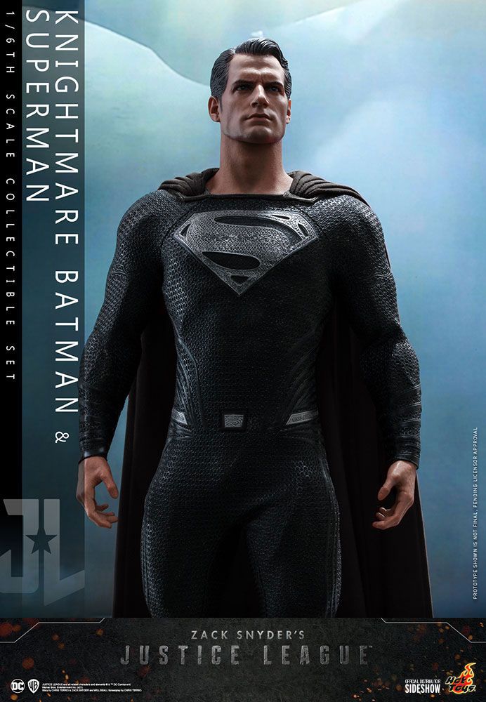 Hot Toys 1/6 Zack Snyder's Justice League Knightmare Batman and Superman Collectible Set