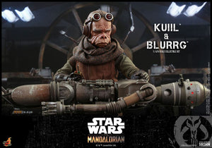 Hot Toys 1/6 Star Wars The Mandalorian: Kuiil & Blurrg Collectible Set