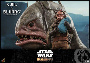 Hot Toys 1/6 Star Wars The Mandalorian: Kuiil & Blurrg Collectible Set