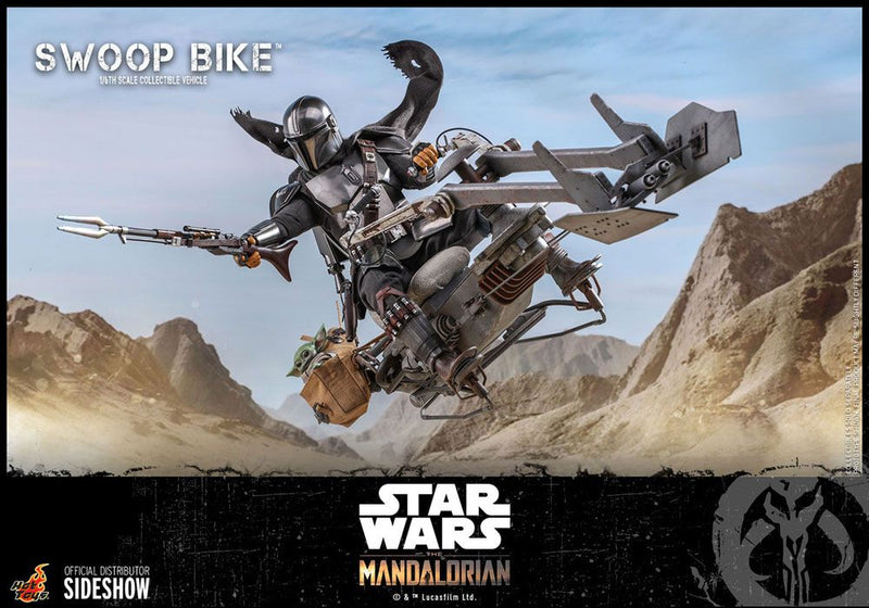 Hot Toys 1/6 Star Wars The Mandalorian: Swoop Bike Collectible Vehicle