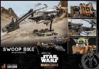 Hot Toys 1/6 Star Wars The Mandalorian: The Mandalorian & The Child Set DLX + Swoop Bike