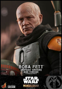 Hot Toys 1/6 Star Wars The Mandalorian: Boba Fett Repaint Armor and Throne