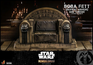 Hot Toys 1/6 Star Wars The Mandalorian: Boba Fett Repaint Armor and Throne