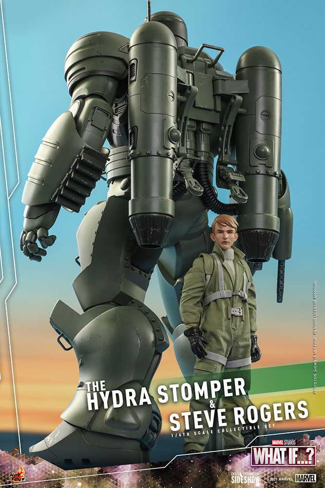 Hot Toys 1/6 What If...? Steve Rogers & The Hydra Stomper