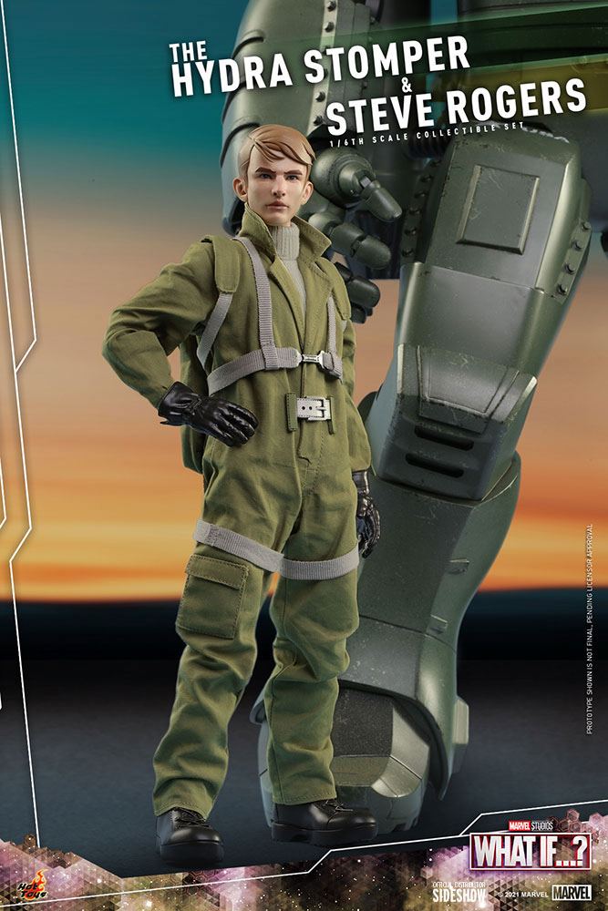 Hot Toys 1/6 What If...? Steve Rogers & The Hydra Stomper