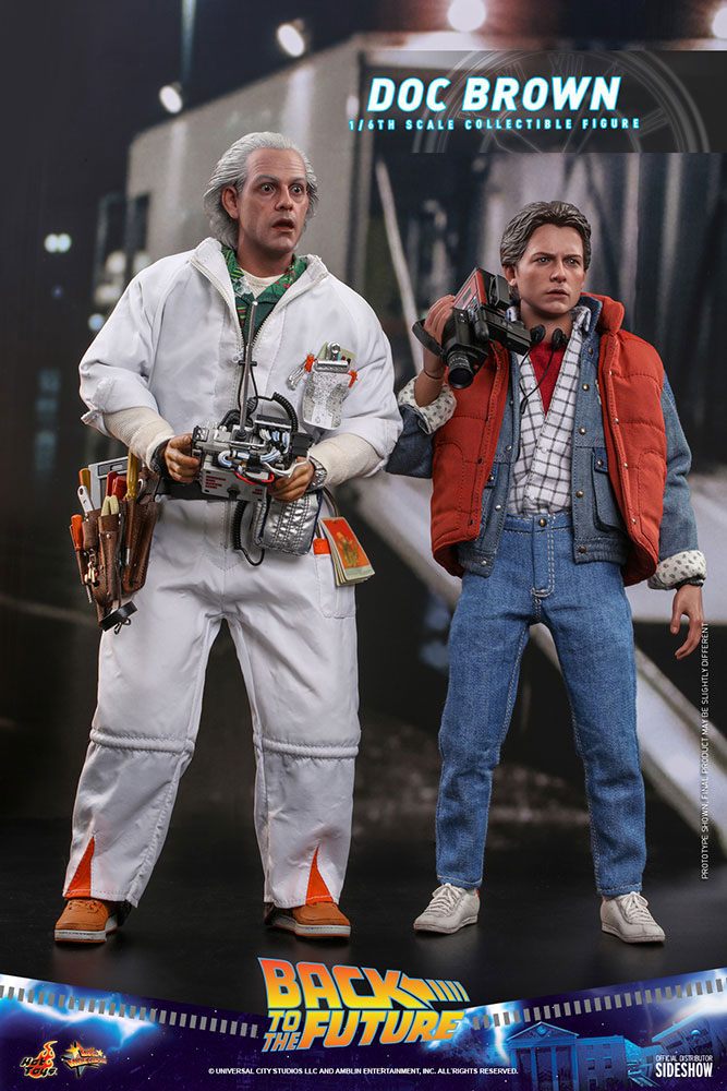 Hot Toys 1/6 Back to the Future: Doc Brown