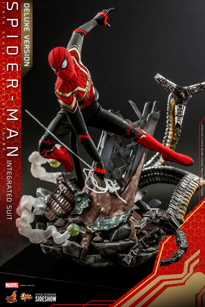 Hot Toys 1/6 Spider-Man No Way Home Spider-Man (Integrated Suit) Deluxe Version