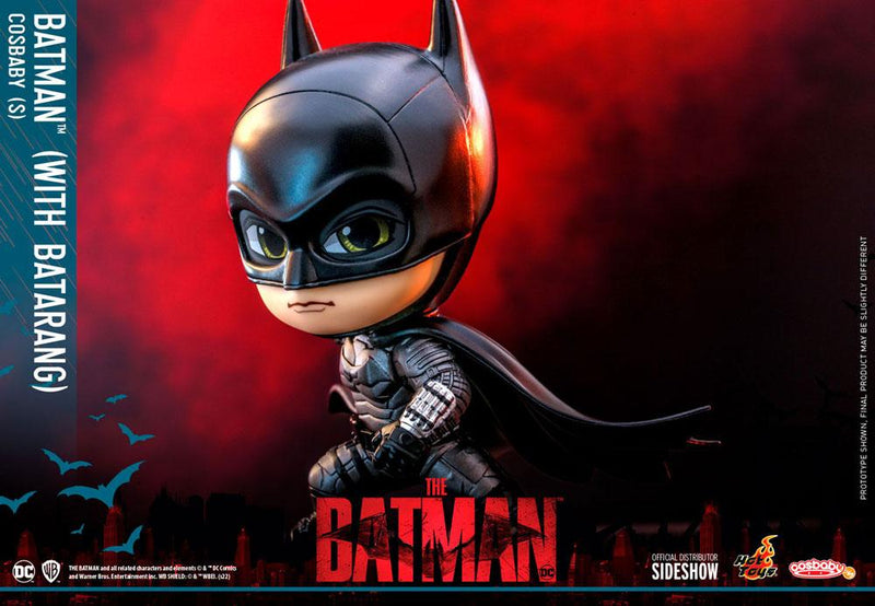 The Batman Minifigura Cosbaby Batman (With Batarang) 12 cm
