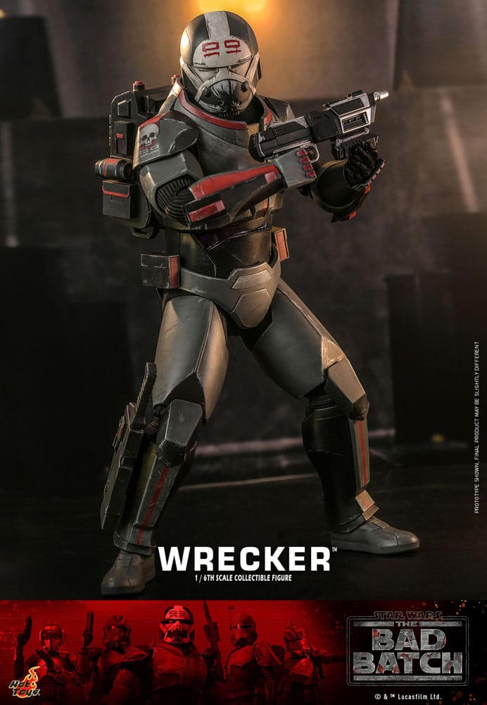 HOT TOYS TMS099 1/6  Star Wars The Bad Batch WRECKER