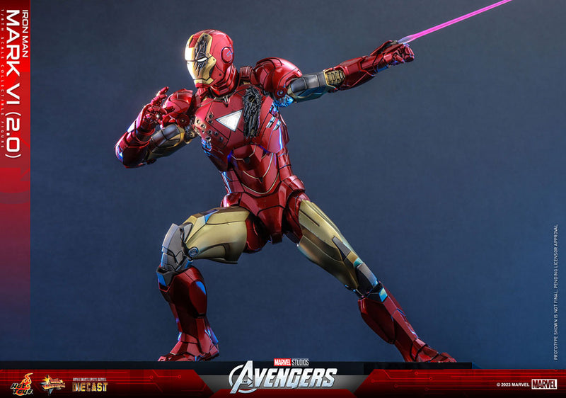 Hot Toys MMS687 1/6 Marvel's Avengers IRON MAN MARK VI (2.0)
