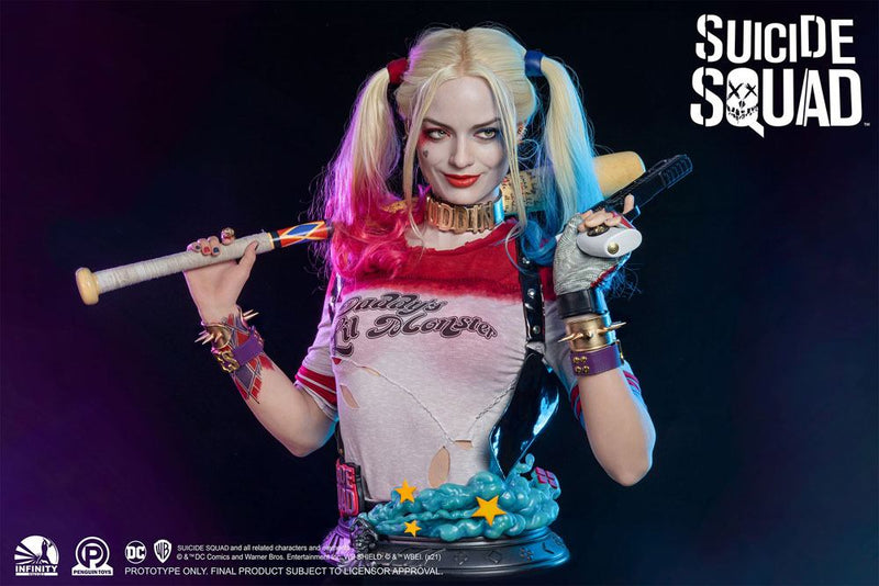 Escuadrón Suicida Busto tamaño real Harley Quinn 77 cm