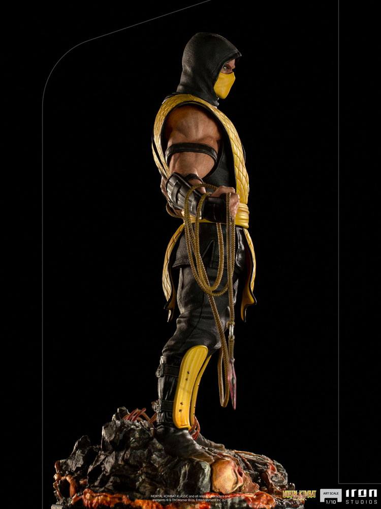 Mortal Kombat Estatua 1/10 Art Scale Scorpion 22 cm