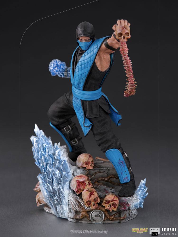 Mortal Kombat Estatua 1/10 Art Scale Sub-Zero 23 cm