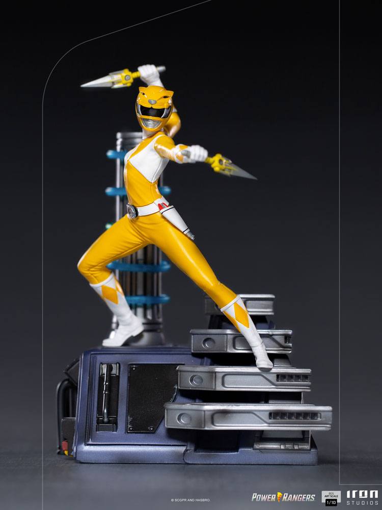 Power Rangers Estatua 1/10 BDS Art Scale Yellow Ranger 19 cm