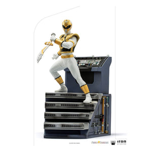 Power Rangers Estatua 1/10 BDS Art Scale White Ranger 22 cm