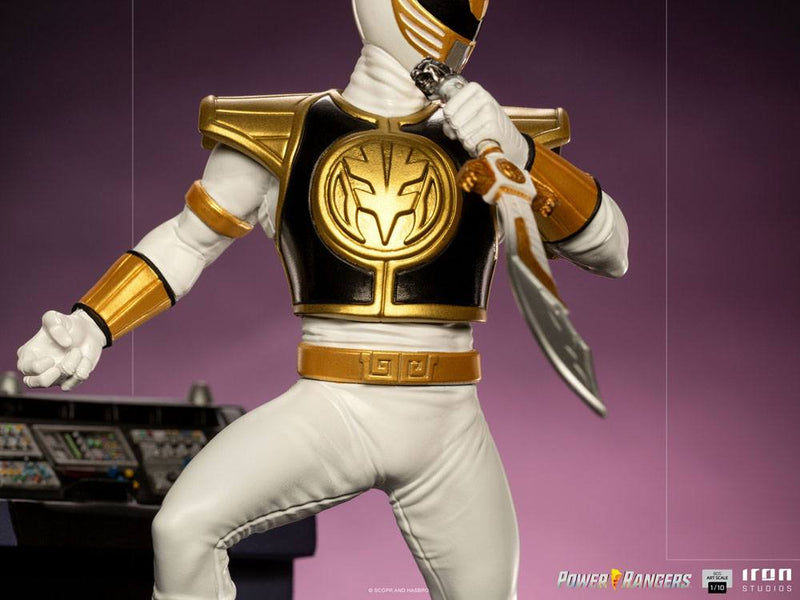 Power Rangers Estatua 1/10 BDS Art Scale White Ranger 22 cm