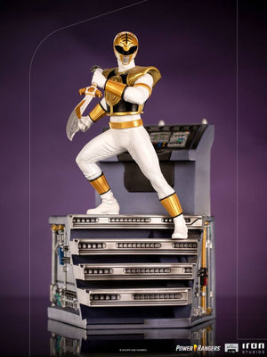 Power Rangers Estatua 1/10 BDS Art Scale White Ranger 22 cm