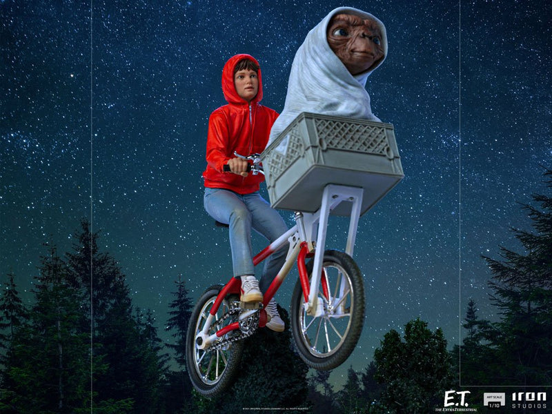 E.T. El Extraterrestre Estatua 1/10 Art Scale E.T. & Elliot 24 cm