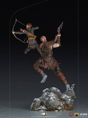 God of War Estatua 1/10 BDS Art Scale Kratos & Atreus 34 cm