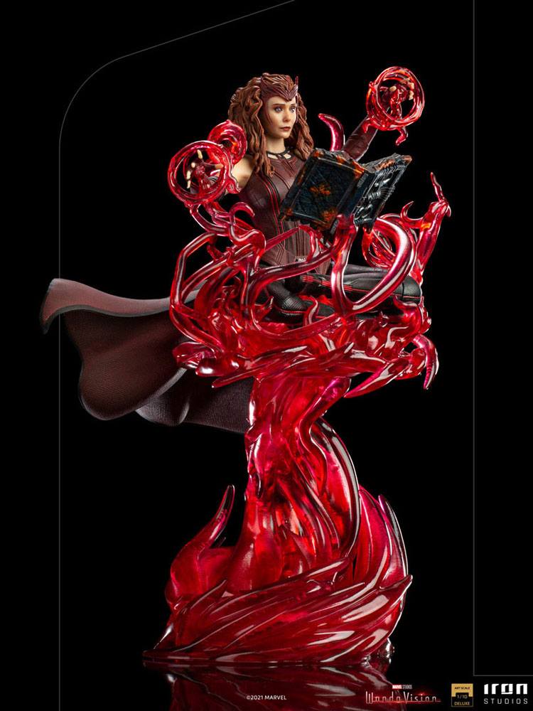 WandaVision Estatua 1/10 Deluxe Art Scale Scarlet Witch 24 cm