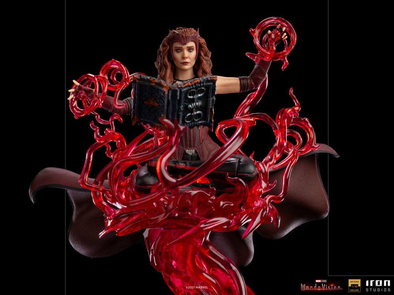 WandaVision Estatua 1/10 Deluxe Art Scale Scarlet Witch 24 cm