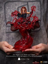 WandaVision Estatua 1/10 Deluxe Art Scale Scarlet Witch 24 cm